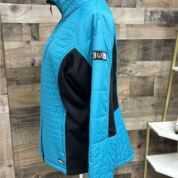 Kerrits Equestrian Apparel Aqua Quilted Jacket - Picture 4 of 5